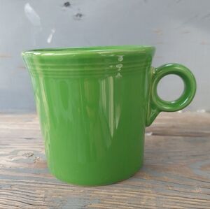 FiestaWare Ring Handle Coffee Mug Homer Laughlin Shamrock Green